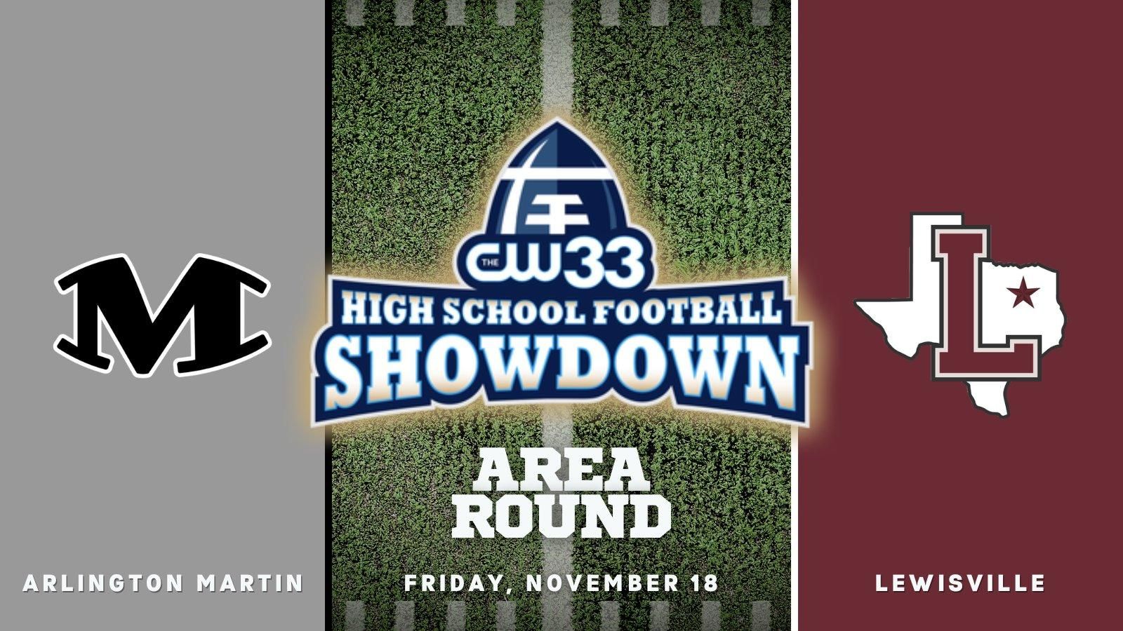 AREA PREVIEW: Arlington Martin vs. Lewisville football on CW33