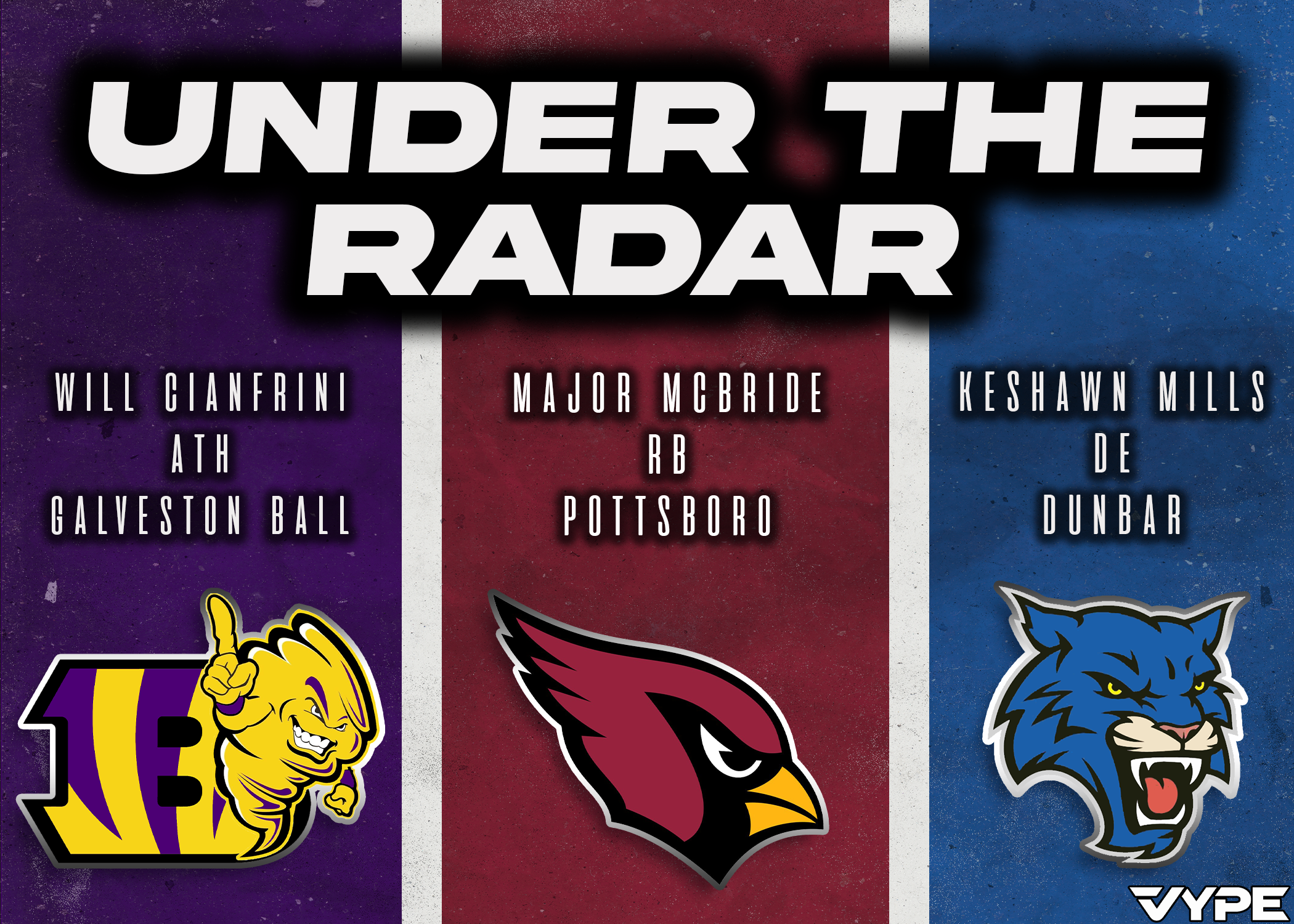 Under the Radar Athletes Friday 11/18/22: Will Cianfrini, Major McBride, and Deshawn Mills