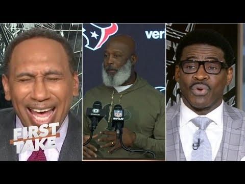 Stephen A. Smith reacts to drama between Lovie Smith and media at Texans postgame presser