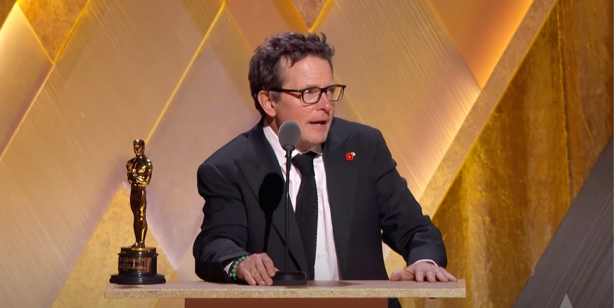 Michael J. Fox gets honorary Oscar at Governors Awards - Upworthy