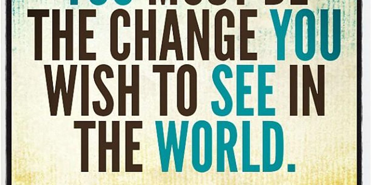We are the change we seek