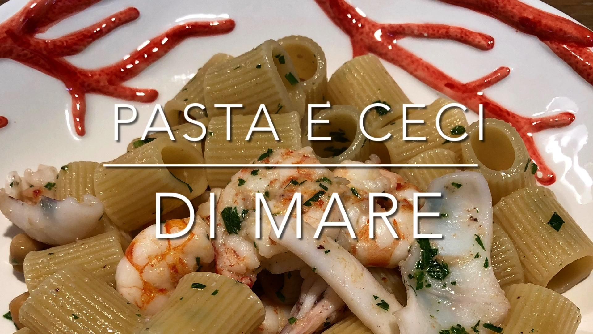 Cuciniamo insieme: pasta e ceci di mare