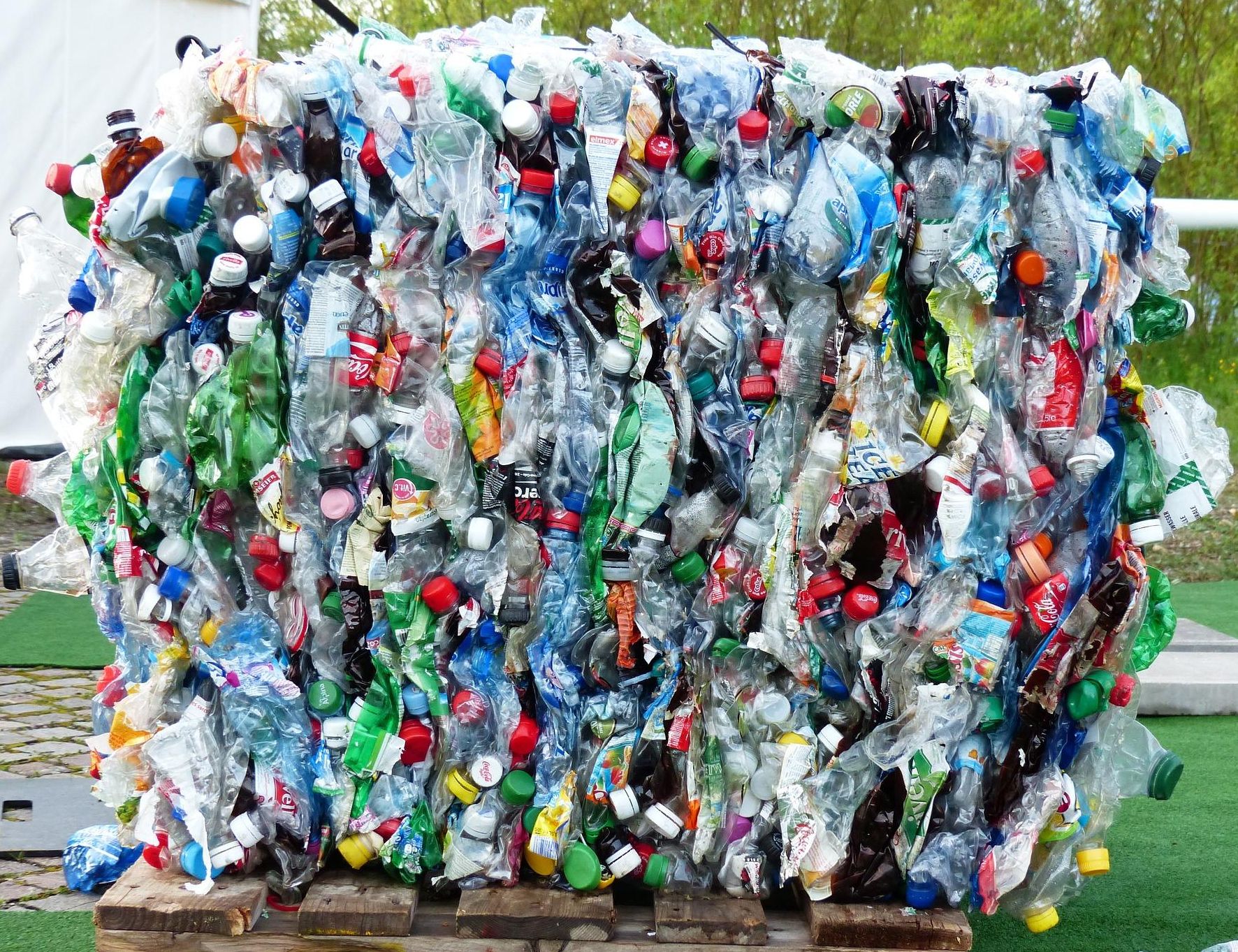 recycling, reusable, plastic bottles, PET, enzymes