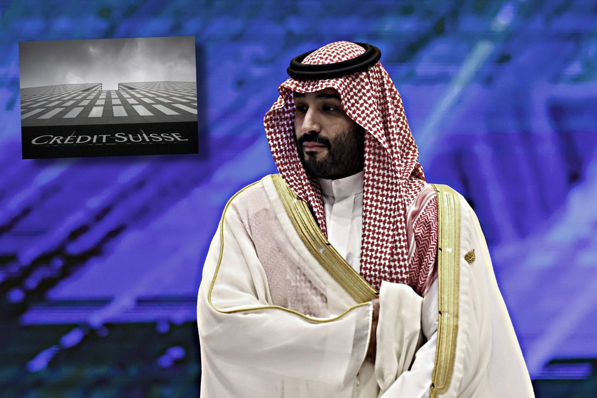 L’asse Arabia-Usa pronto a mettere un miliardo nel piatto per Credit Suisse