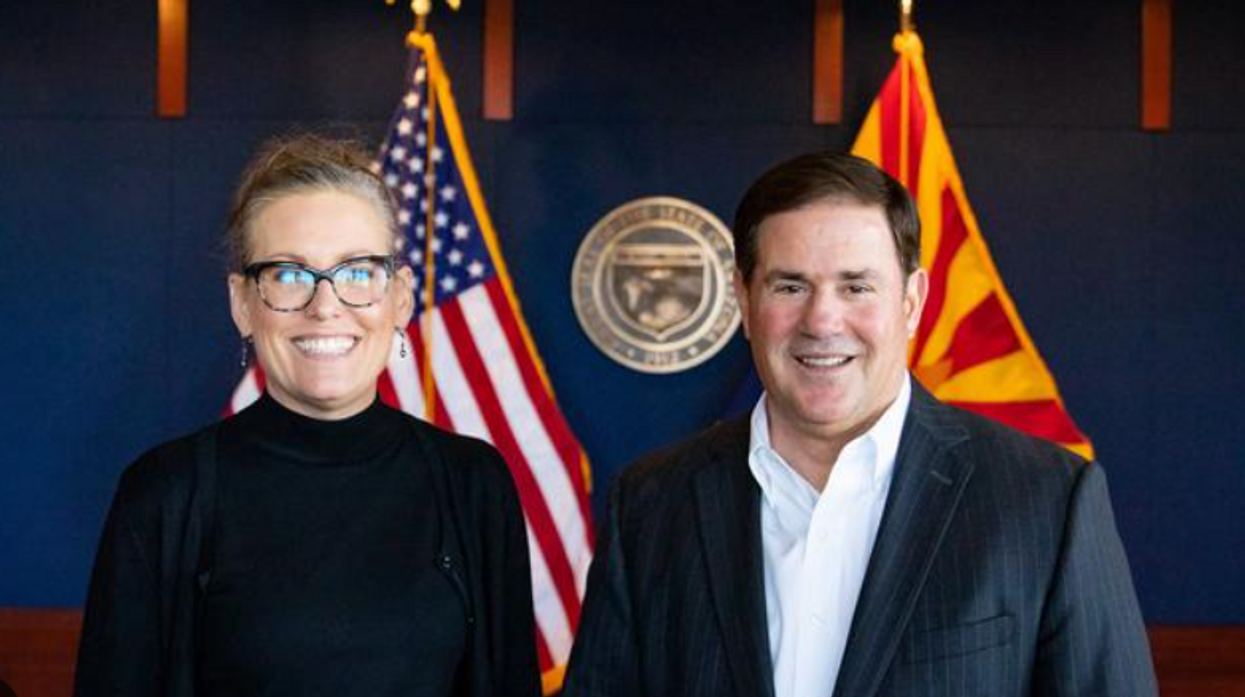 Lake Won't Concede, But Ducey Welcomes Hobbs As His Successor In Arizona
