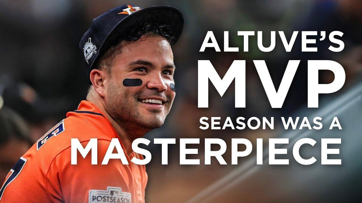 Jose Altuve: 'To even be considered for MVP is awesome