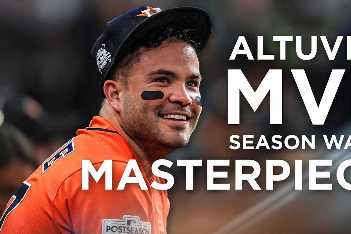 What the Astros haters want you to forget about Jose Altuve's MVP season