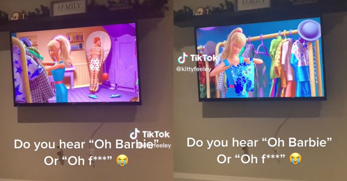 TikTok screenshots of 'Toy Story 3'