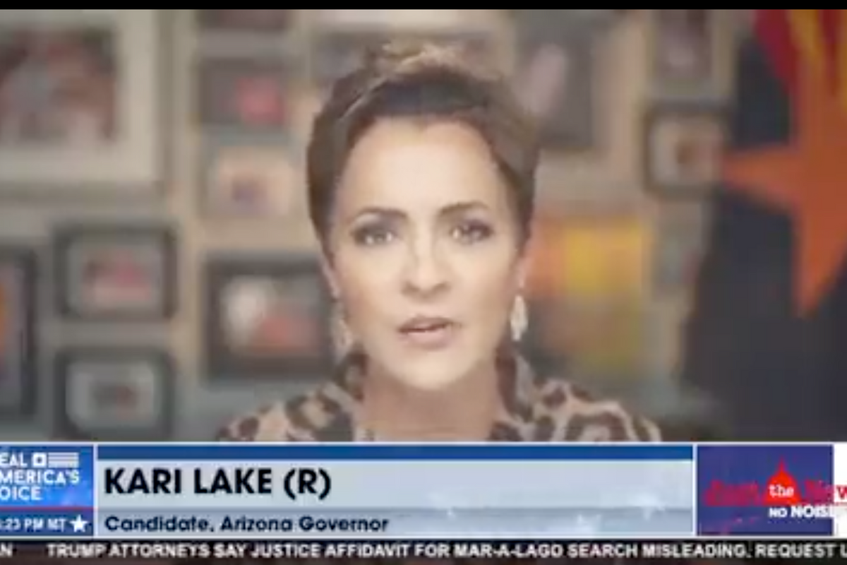 AZ Gov Loser Kari Lake Slowly Fading Away, Still Whining About Election She Lost