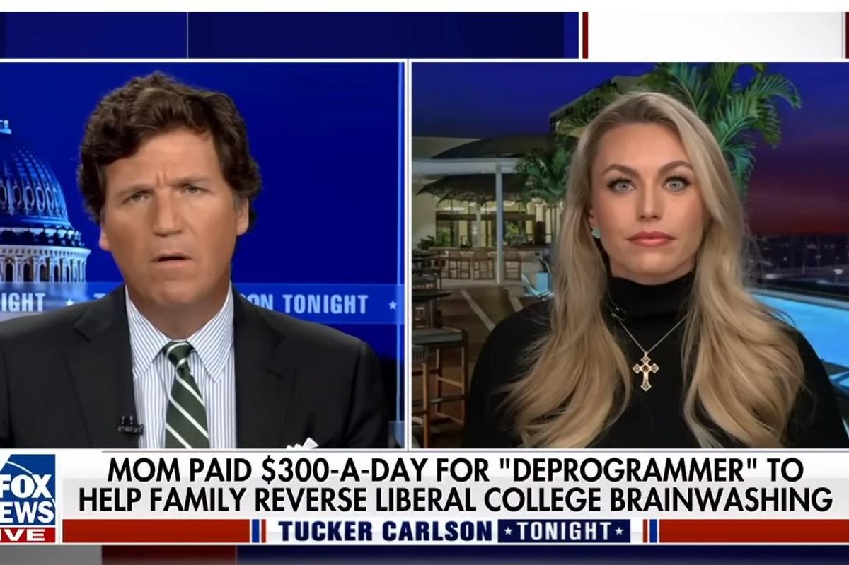 Ex-Woke Person Tells Tucker Carlson How Mommy's Money And PragerU Turned Her Into Rich Asshole She Is Today