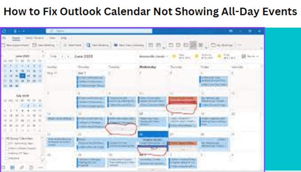 Easy Fixes For Outlook Calendar Not Showing All Day Events Easy Fixes For Outlook Calendar Not Showing All Day Events
