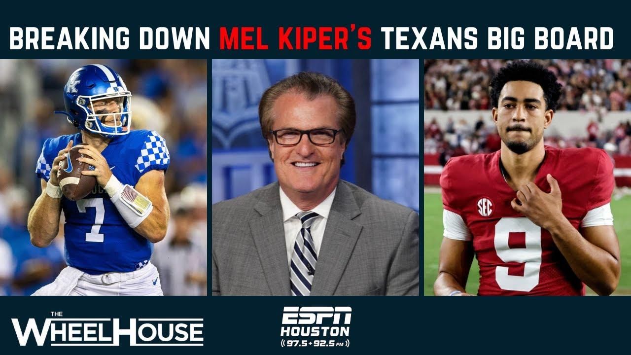 Mel Kiper Jr.'s latest big board reveals surprising alternative for Houston Texans