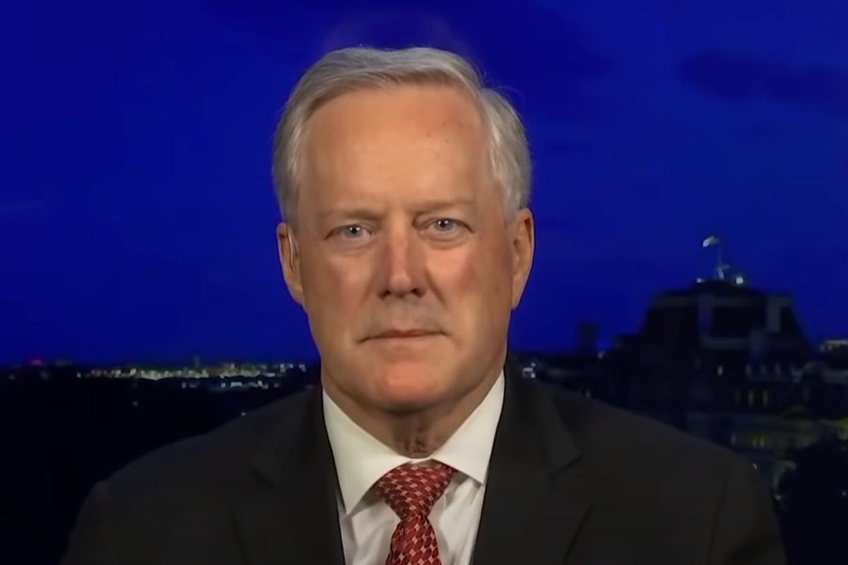 Mark Meadows, International Man Of Modesty (And Election Subverter)