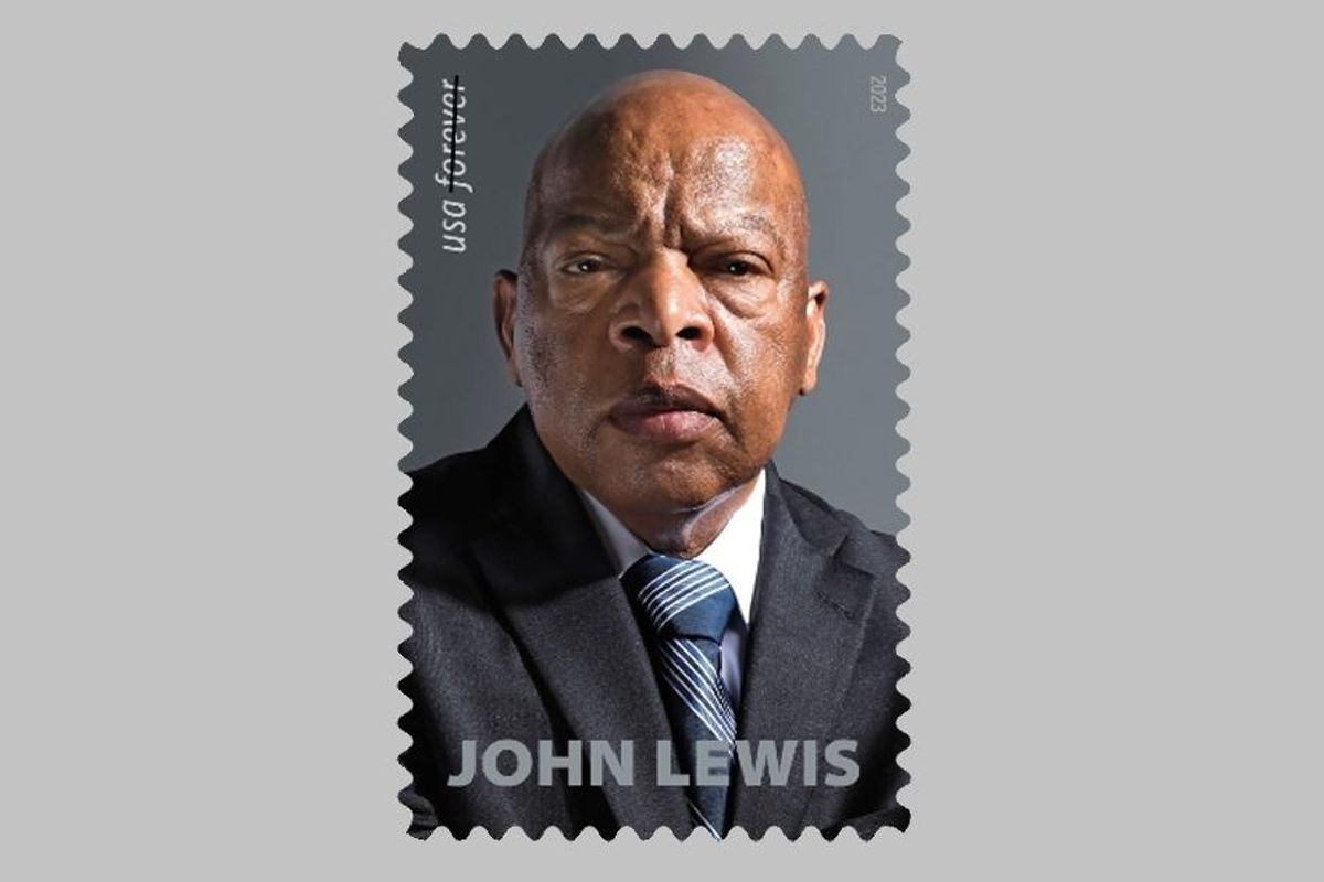 Use These New John Lewis Postage Stamps To Write To Congress!