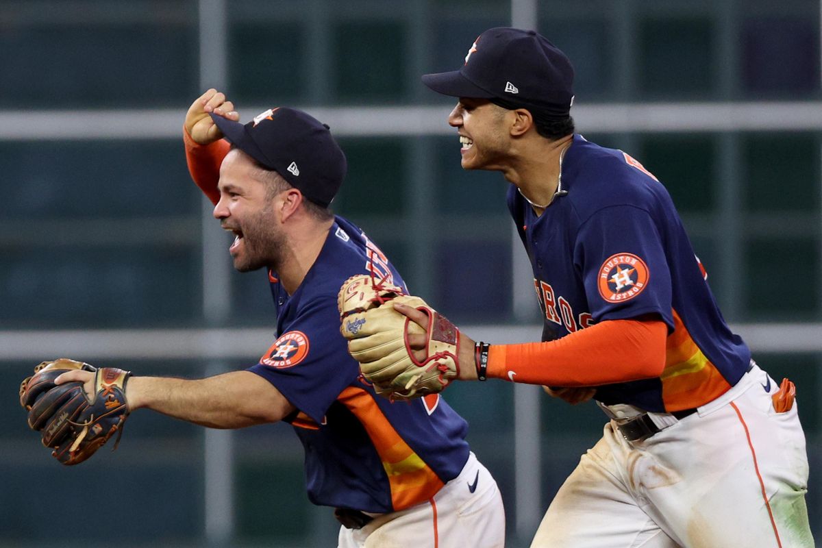 Astros Jose Altuve, Jeremy Pena