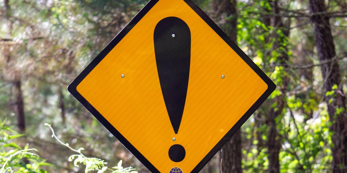 caution sign