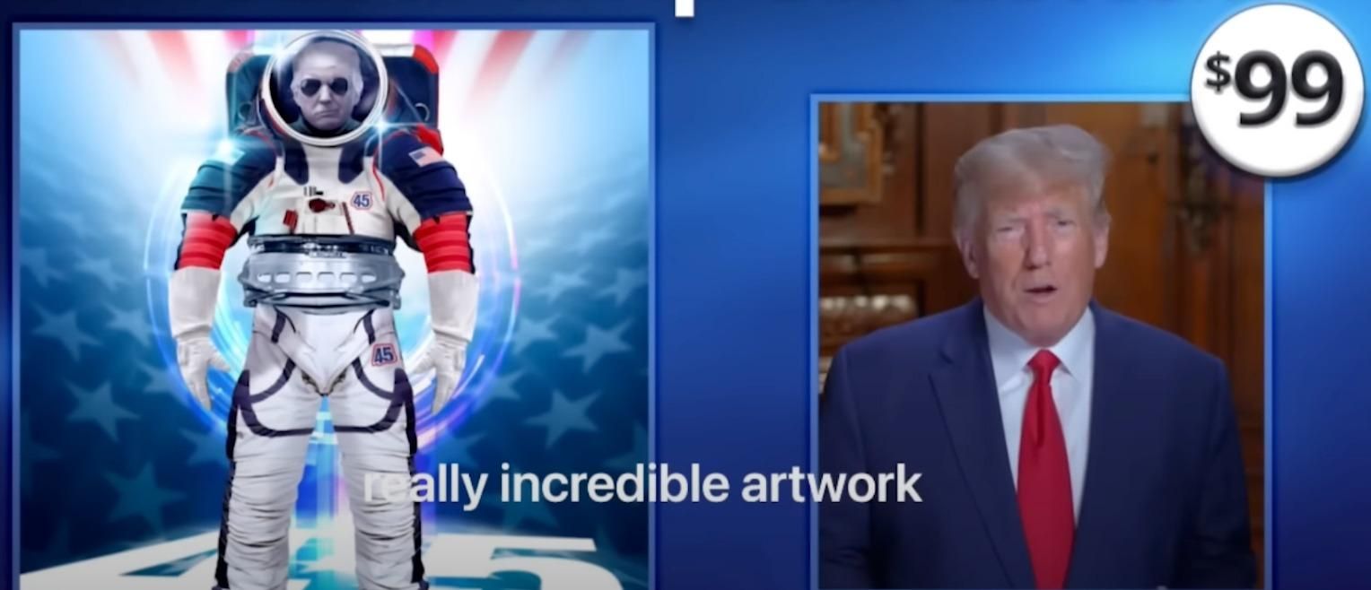 Trump's Holiday Trading Card Grift Enrages Shrinking MAGA Base