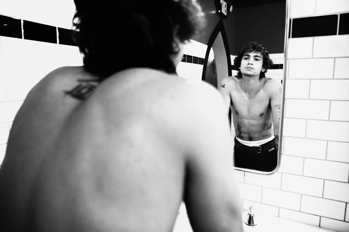 Getting Ready With Dominic Fike for Tour With Calvin Klein - PAPER
