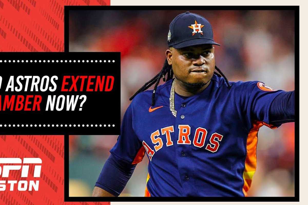 Why the Astros should approach the Framber Valdez situation with a sense of urgency