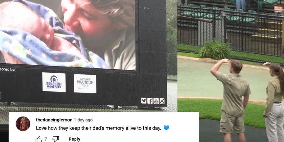 Robert Irwin gets special birthday message from dad Steve - Upworthy