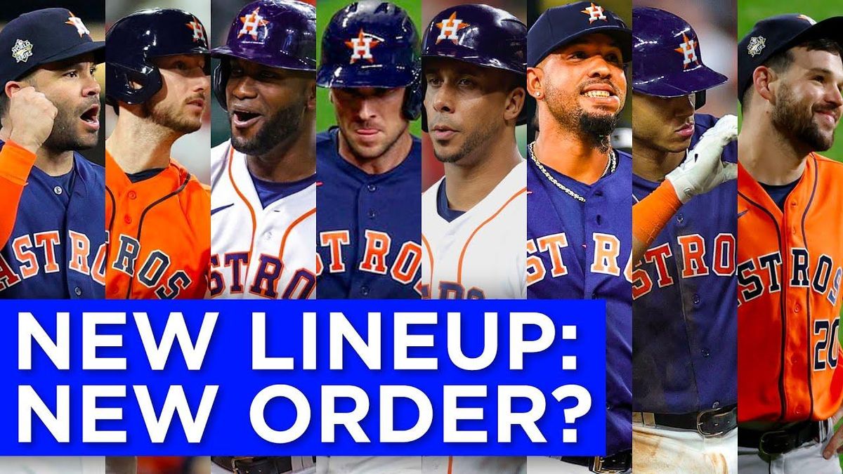 Here’s how Astros optimize their championship lineup