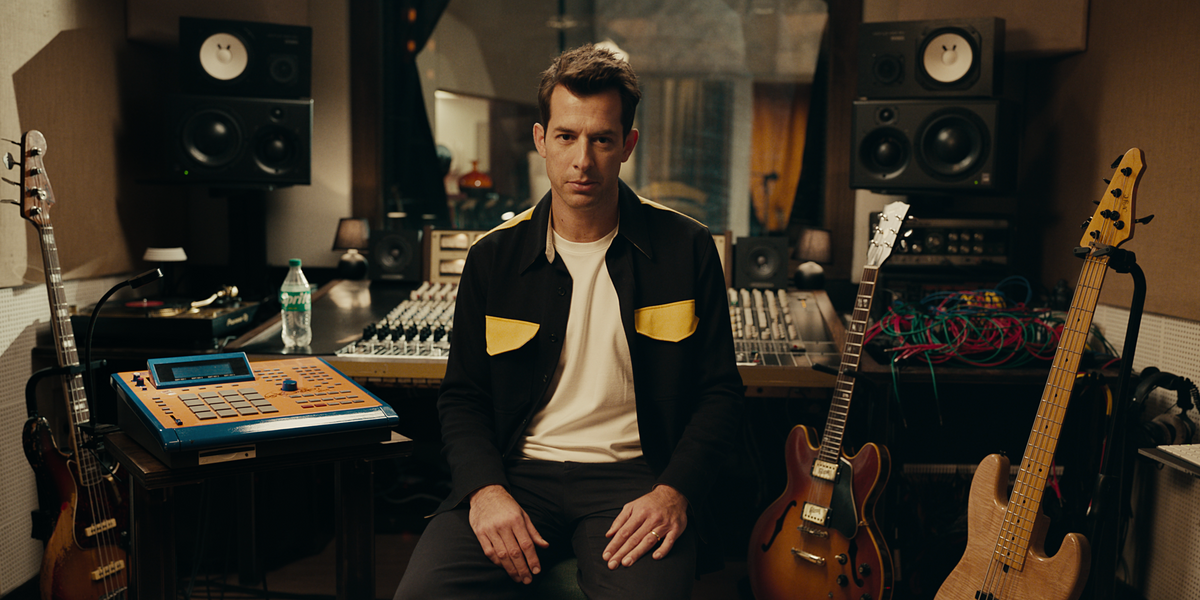Mark Ronson's New EP Is Made From Recycled Bottles