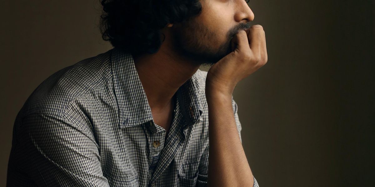 Man contemplating