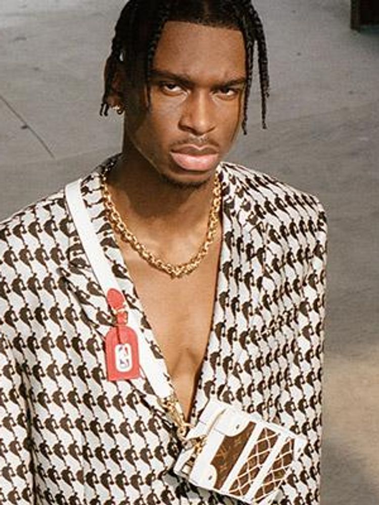 Shai Gilgeous-Alexander And Offset Styled In A Pair Of Louis