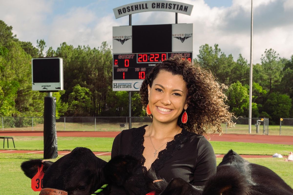 THE HAND; Williams pours endless time, effort into her passion for raising cows