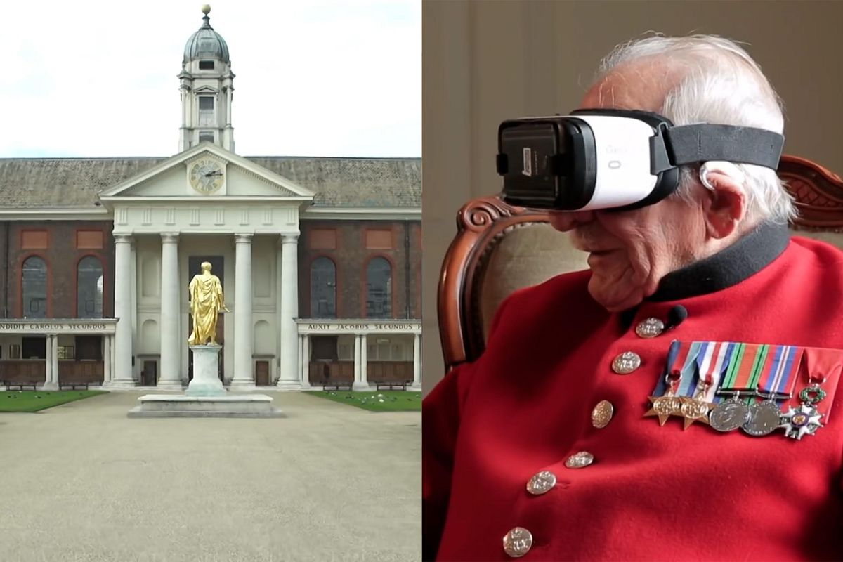 virtual reality, veterans, WWII, France 