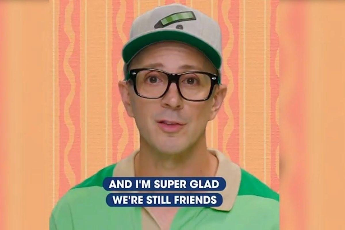 make-a-wish, blue's clues, steve burns
