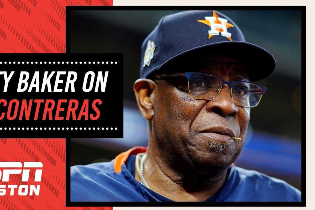 Astros' Dusty Baker addresses Contreras rumors, JV's departure