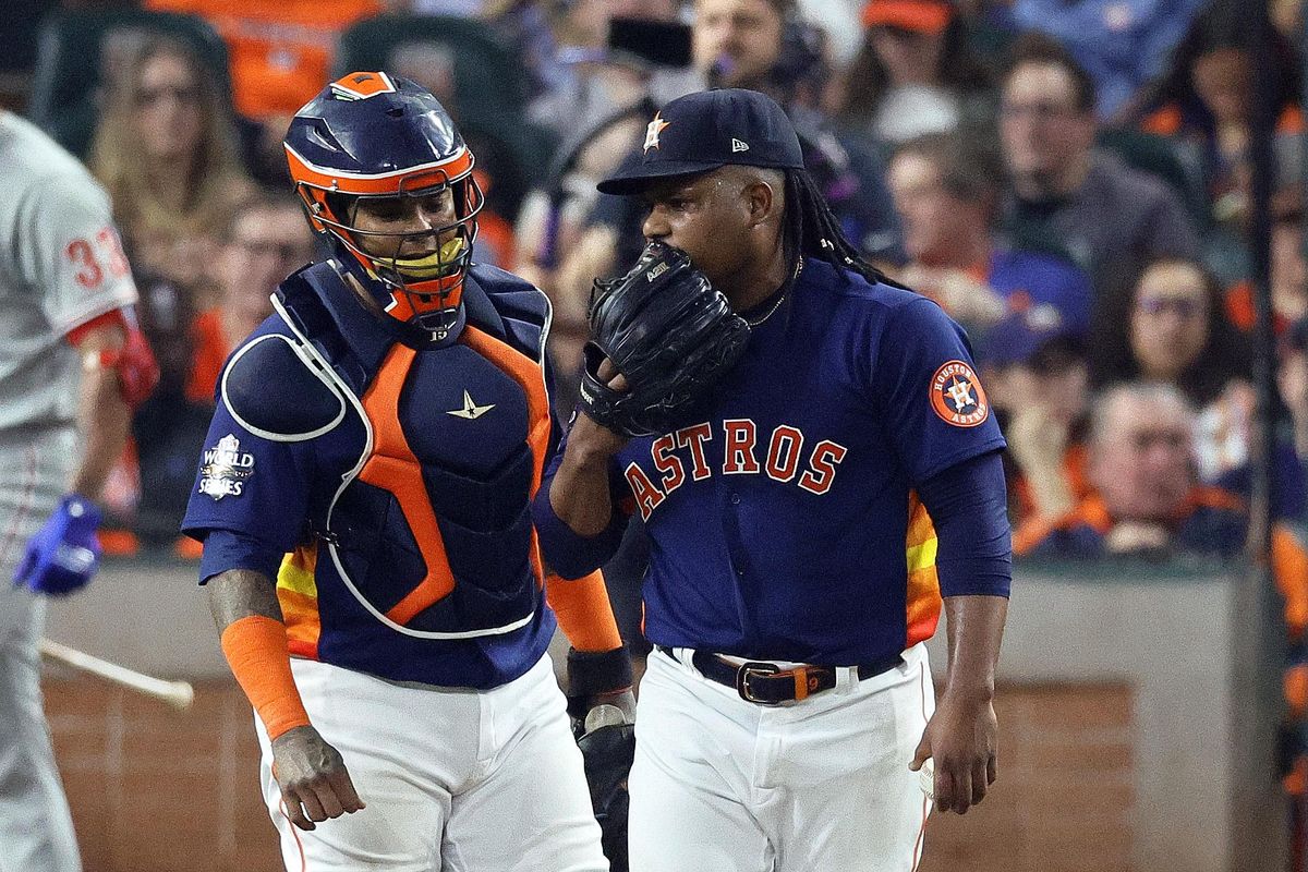 Astros Martin Maldonado, Framber Valdez