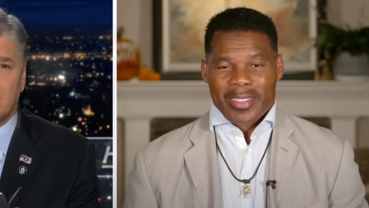 Having A Laugh At Walker's Big Promoters, Sean Hannity And Lindsay Graham