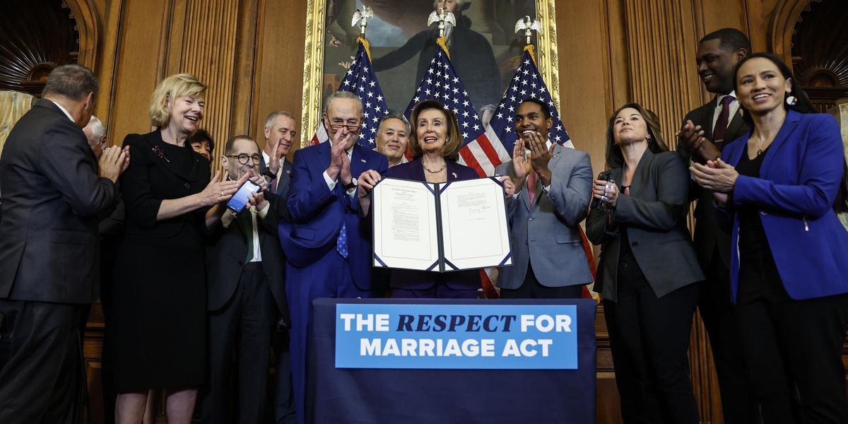 The Respect for Marriage Act Finally Passes Congress