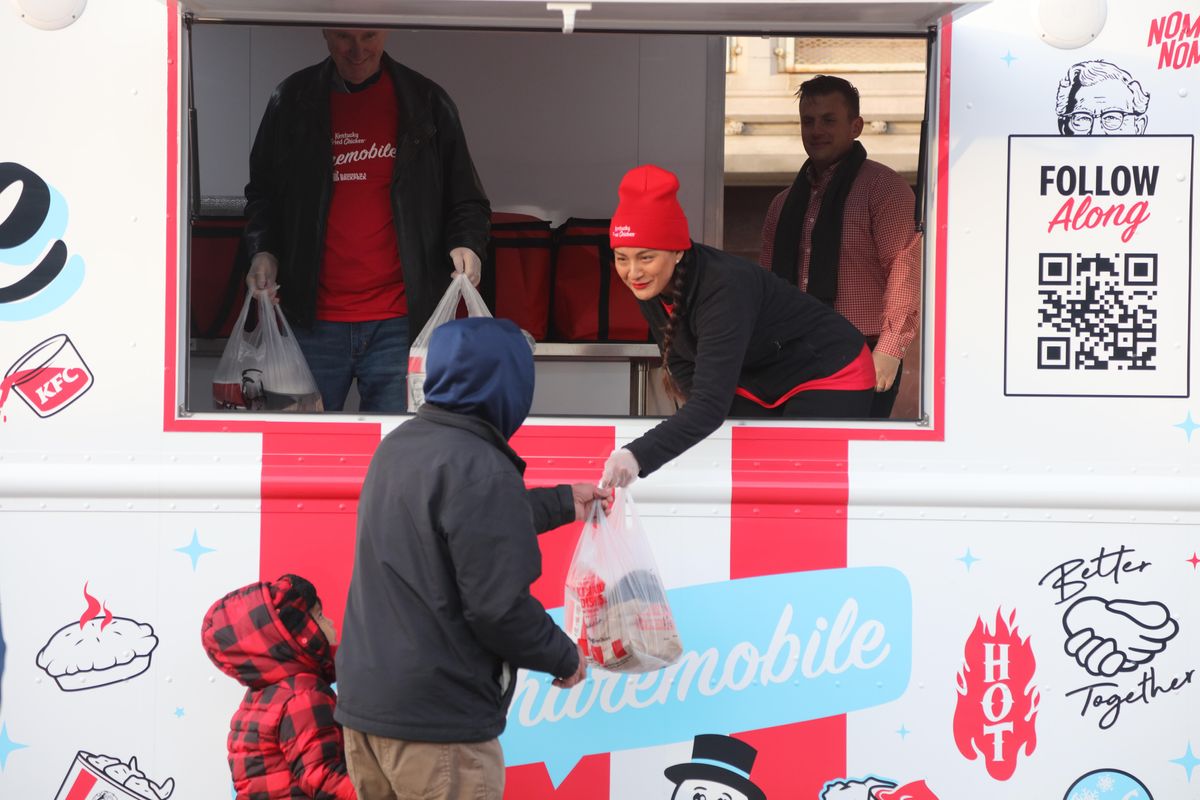 KFC tackles food insecurity this holiday season with its Sharemobile food truck