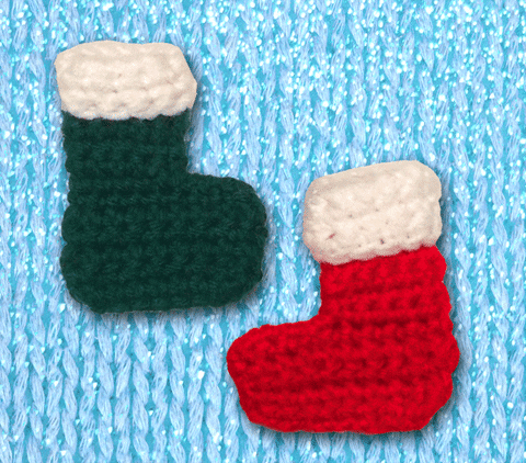 Christmas stockings GIF