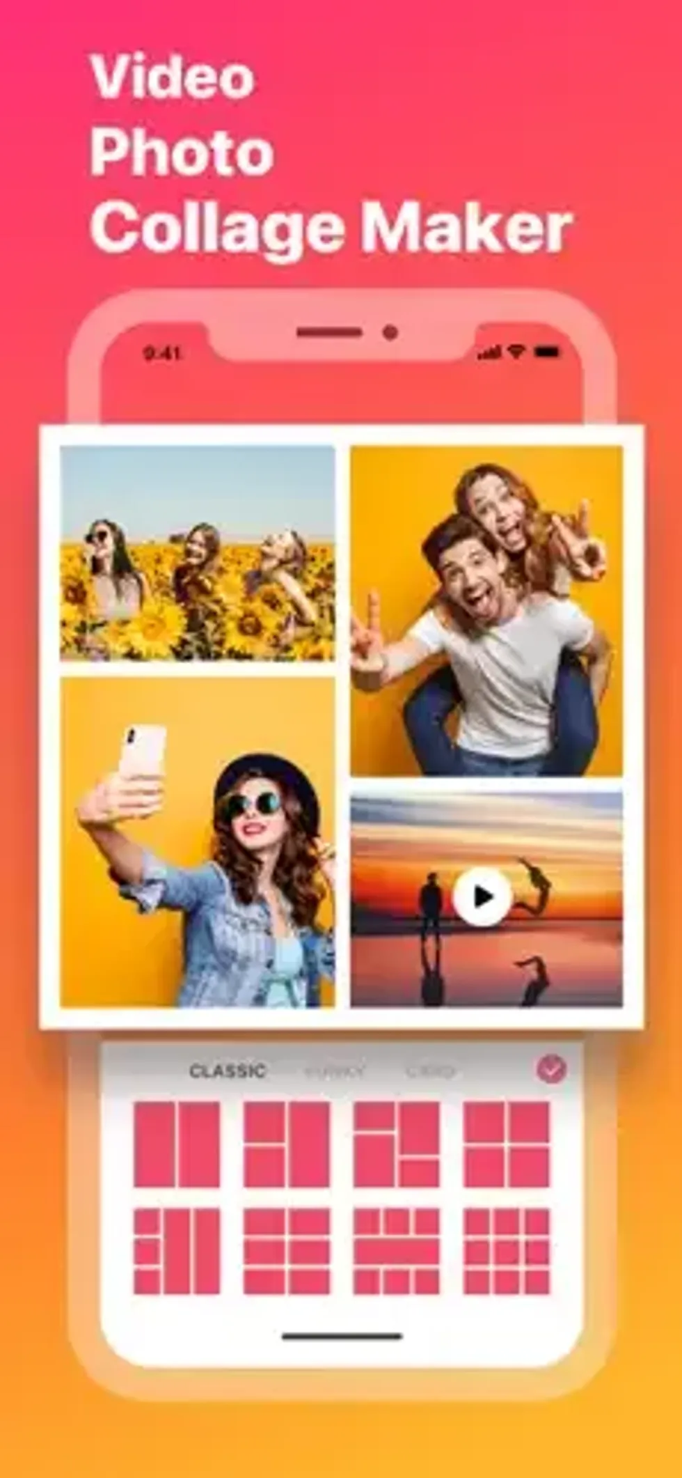 a screenshot of Collage Maker app