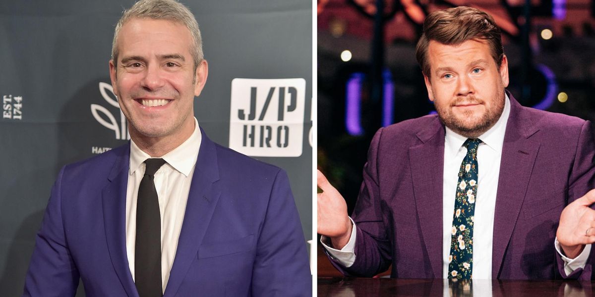Andy Cohen Accuses James Corden of 'Ripping Off' His Show Set