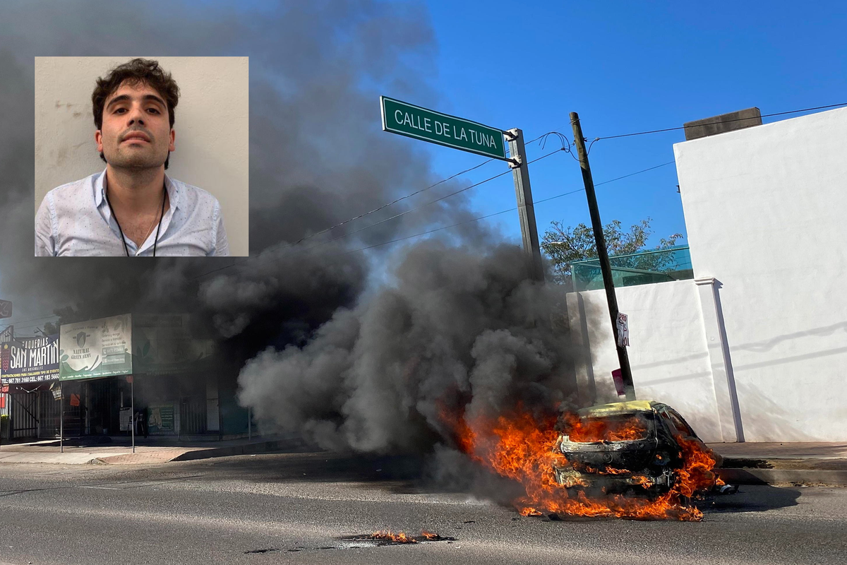 Il Messico arresta il figlio del Chapo e i narcos scatenano l’inferno in città