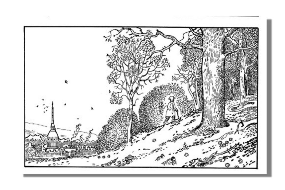 Il «fumettaro» che rende gli alberi i protagonisti delle sue tavole