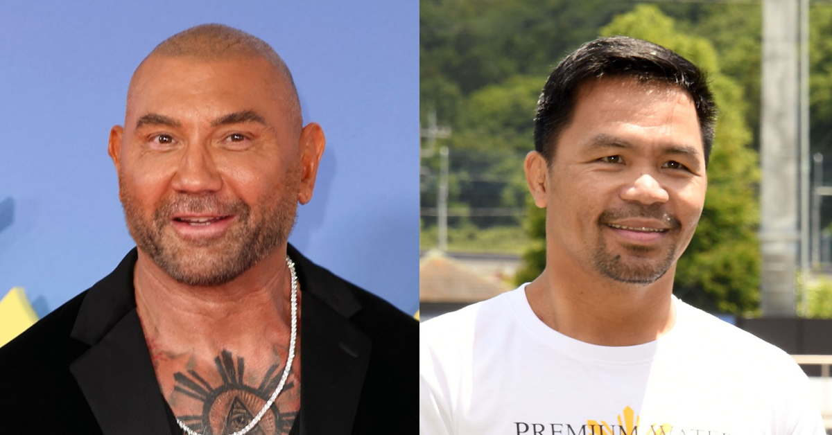 Dave Bautista; Manny Pacquiao 