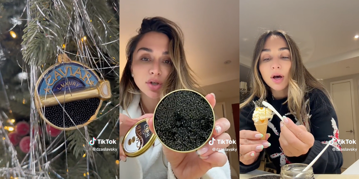 TikTok Is Obsessed With Casual Caviar Snacks