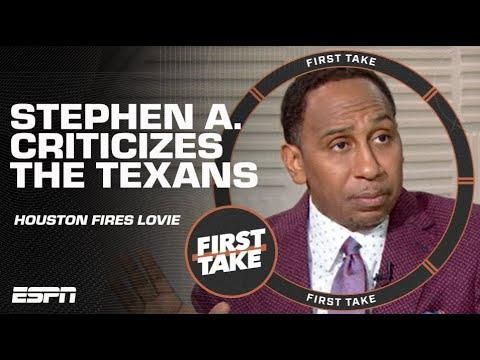Watch Stephen A. Smith go scorched-earth on Houston Texans