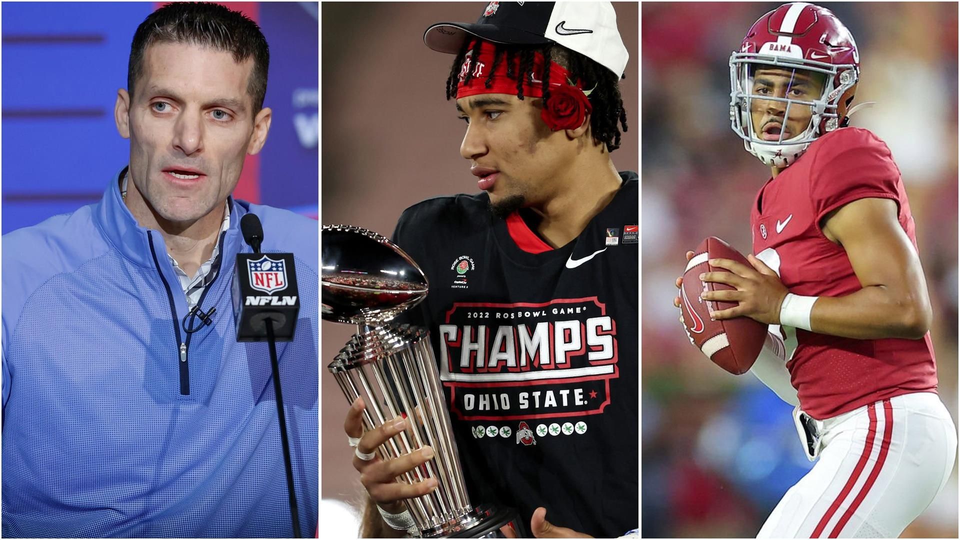 Texans Nick Caserio, CJ Stroud, Bryce Young