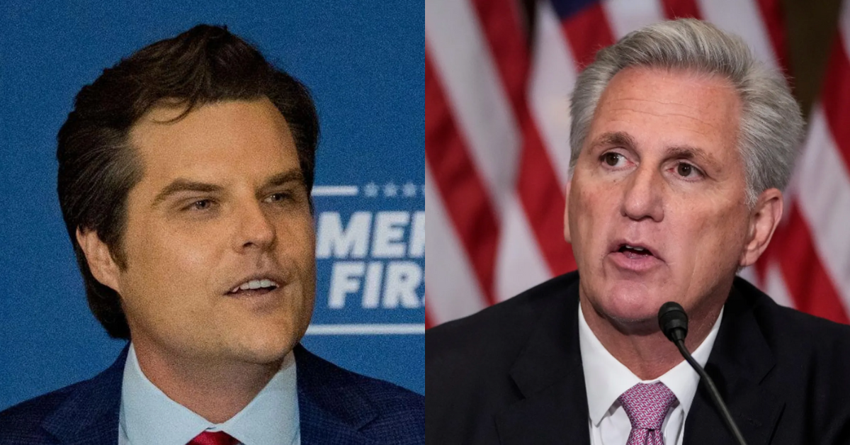 Matt Gaetz; Kevin McCarthy