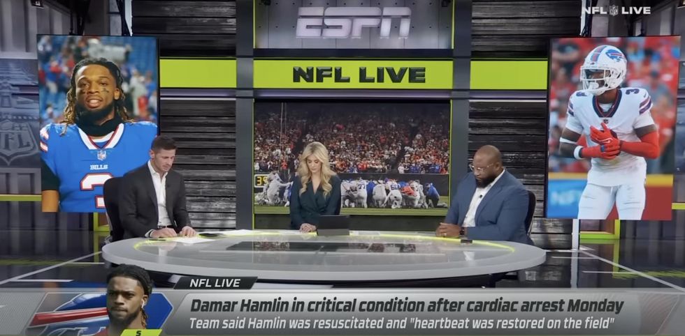 ESPN's Dan Orlovsky — a 'follower of Jesus' — prayed out loud for Damar ...