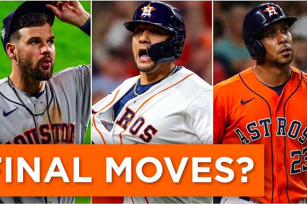 Here are the final Houston Astros loose ends to address ahead of spring training