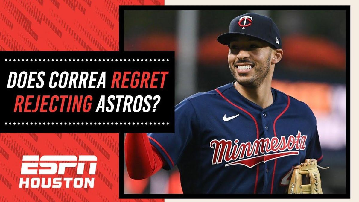 If this is Carlos Correa's last year in Houston, it looks to be