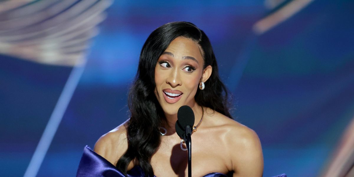 MJ Rodriguez Finally Got Her Golden Globes Moment